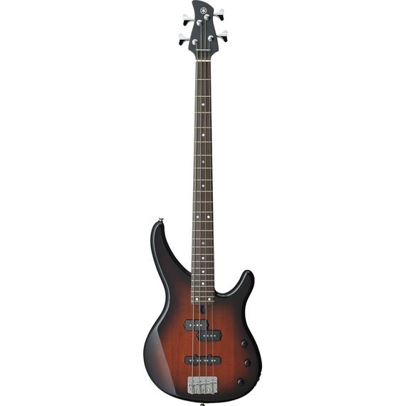YAMAHA TRBX174 VIOLIN SUNBURST бас-гитара, корпус - ольха, гриф - клен, накладка на гриф - палисандр, 24 лада, 2 звукоснимателя P/J-style, хромированные колки/бридж, цвет VIOLIN SUNBURST