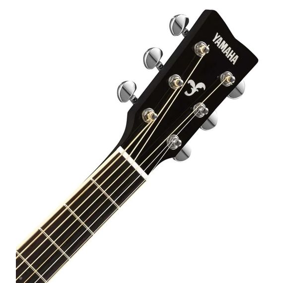 YAMAHA FGX820C BLACK Электроакустическая гитара, с трехполосным эквалайзером, качественной древесиной и защитным пикгардом