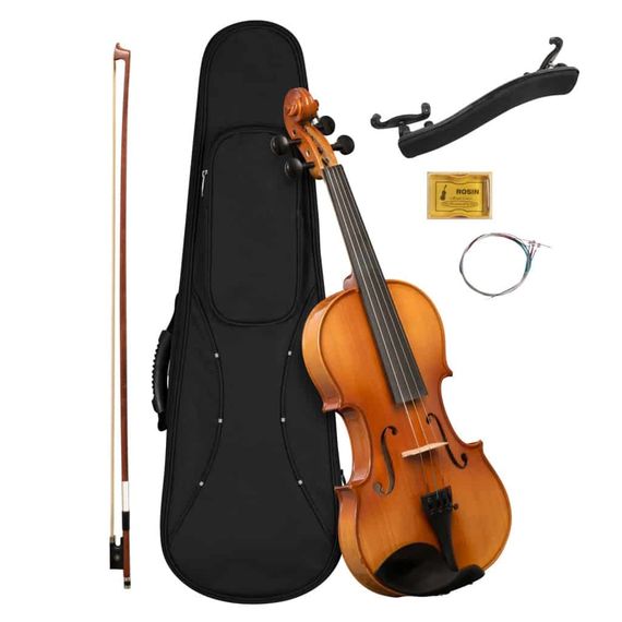 CASCHA HH-2050 Скрипка 4/4, с футляром, смычком, запасными струнами, мостиком и канифолью