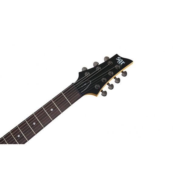 SCHECTER SGR C-7 M RED Гитара электрическая, 7 струн, корпус липа, гриф клен, лады 24 Medium