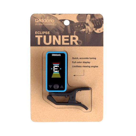 PLANET WAVES PW-CT-17BU Eclipse Тюнер на прищепке, синий