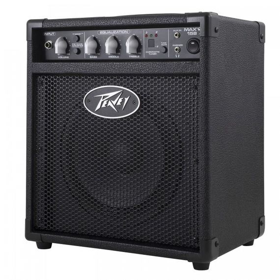 PEAVEY Max 158 Усилитель комбо бас-гитарный, 20Вт, 8" 3 band EQ, тюнер, Transtube® gain boost