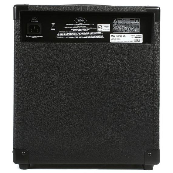 PEAVEY Max 158 Усилитель комбо бас-гитарный, 20Вт, 8" 3 band EQ, тюнер, Transtube® gain boost