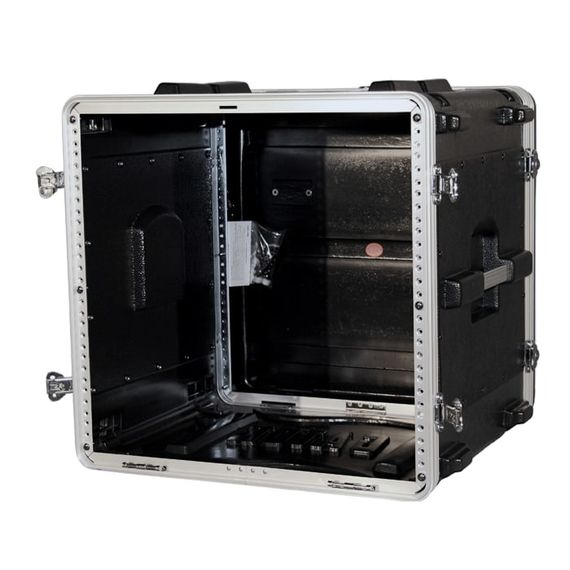 GATOR GR-10L рэковый кейс на 10U, стальные рельсы, глубина 19", вес 8,15кг,пластик