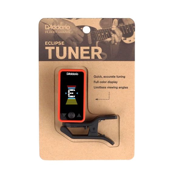 PLANET WAVES PW-CT-17RD Eclipse Тюнер на прищепке, красный