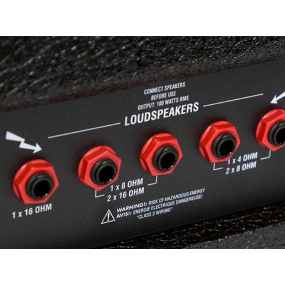 MARSHALL DSL100H Усилитель гитарный ламповый 100Вт, `голова`, 2 канала (4 режима), цифровой ревербератор, ножной переключатель, 4хEL34, режимы триод/пентод