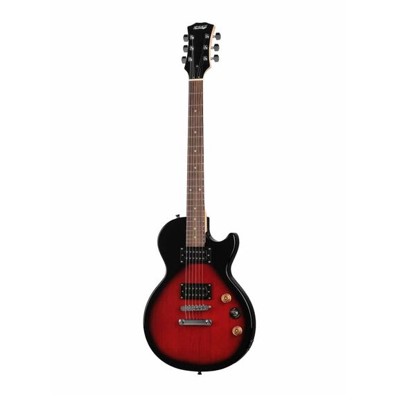 HOMAGE HEG500RDS Электро-гитара под LesPaul, мензура 628мм, корпус - дерево, гриф - клен, накладка грифа - палисандр, механика - гровер, бридж - Tune-o-Matic со стоп-баром,H+H, 1V+1T+3WS