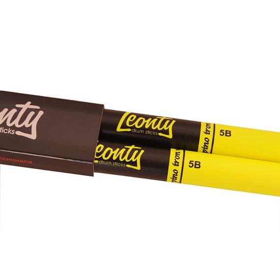 LEONTY LFL5B Fluorescent Lemon 5B Барабанные палочки