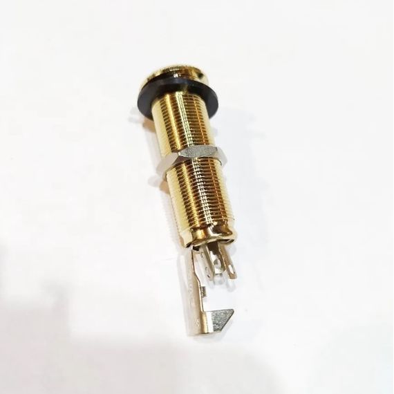 PAXPHIL LJ-20/2P-GD Выходной разъем электрогитары, золото
