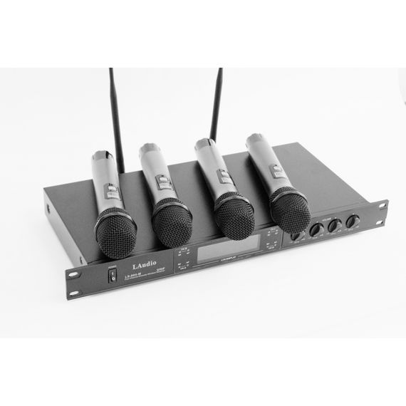 LAUDIO LS-804-M Вокальная радиосистема, 4 ручных передатчика