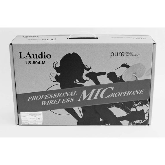 LAUDIO LS-804-M Вокальная радиосистема, 4 ручных передатчика