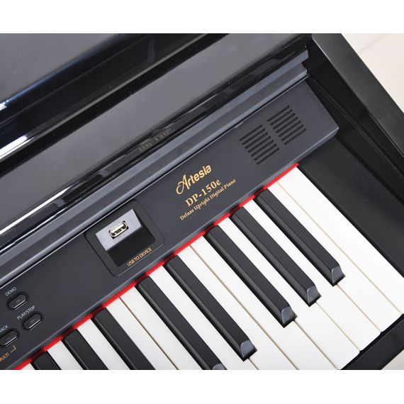 ARTESIA DP-150E Black Цифровое фортепиано ,Количество клавиш 88 , Тип клавиатуры динамическая взвешенная молоточковая, с восприятием нажатия