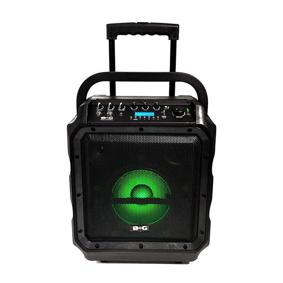 BG KPA-08WEN Акустическая система, переносная, аккумулятор,  60Вт, класс D, 8"+1", USB,  MP3, SD, BT, Led подсветка