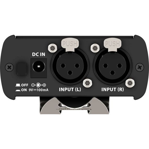 BEHRINGER P1 усилитель наушников in-ear-мониторной системы, input XLR, батарейка Крона 9 V