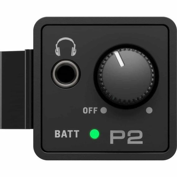 BEHRINGER P2 усилитель наушников in-ear-мониторной системы. Ультра-компактный и легкий дизайн. Входной разъем XLR и TRS с фиксатором. Контроль уровня с переключателем вкл/выкл