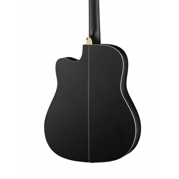 FOIX FFG-2041C-BK Акустическая гитара, черная, Размер: 41".Верхняя дека: липа.