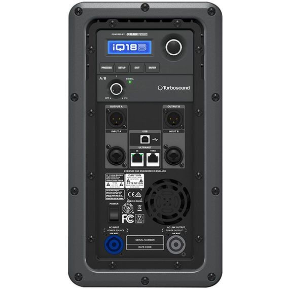 TURBOSOUND iQ18B активный сабвуфер, 1 х 18, 3000Вт макс