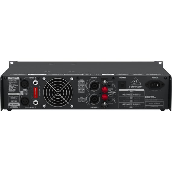 BEHRINGER EP2000-EU Усилитель стерео 2х750Вт 4Ом