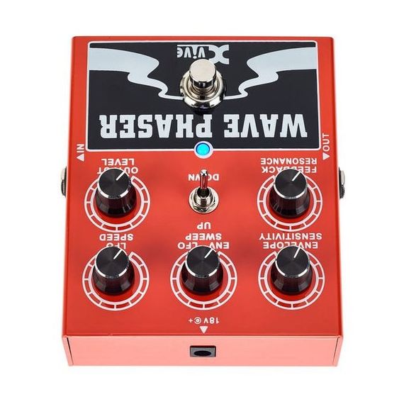 XVIVE W1 Wave Phaser Педаль эффектов для гитары, профессиональный металлический корпус, малошумящая