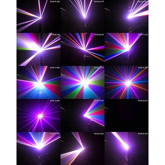 5000+RGB Лазерный проектор, анимационный, полноцветный, Big Dipper