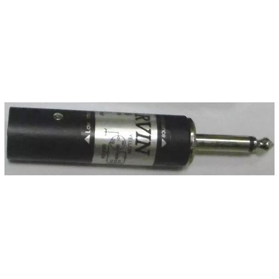 CARVIN MTM65 Переходник XLRM - джек-моно с преобразованием сигнала из симметричного в несимметричный