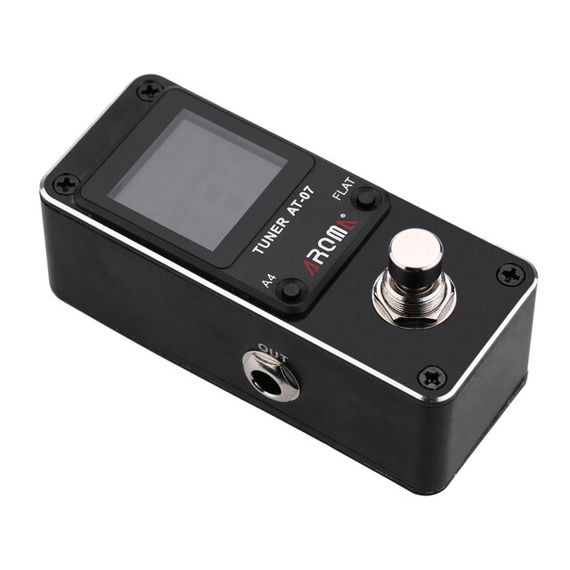 AROMA AT-07 GUITAR TUNER Педаль тюнер хроматический