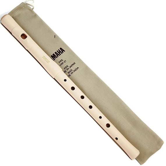 YAMAHA YRF-21 in C блок-флейта Поперечная сопрано, цвет белый