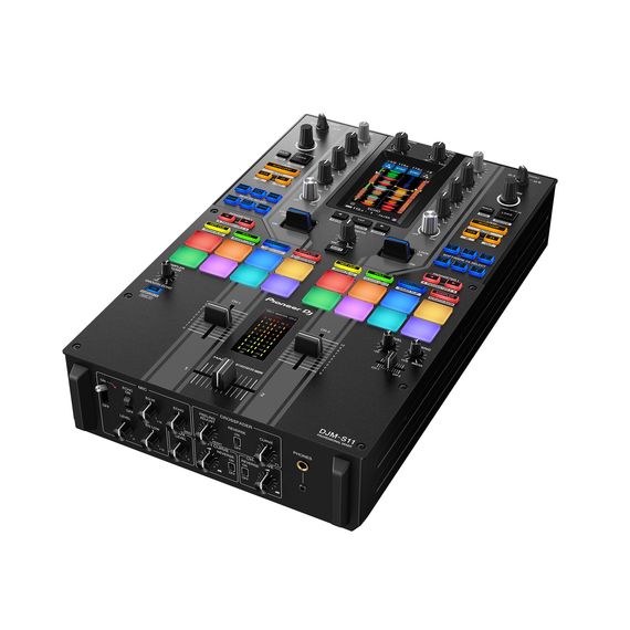 ​PIONEER DJM-S11-SE 2-канальный микшерный пульт для скретча с сенсорным экраном (цвет серый)