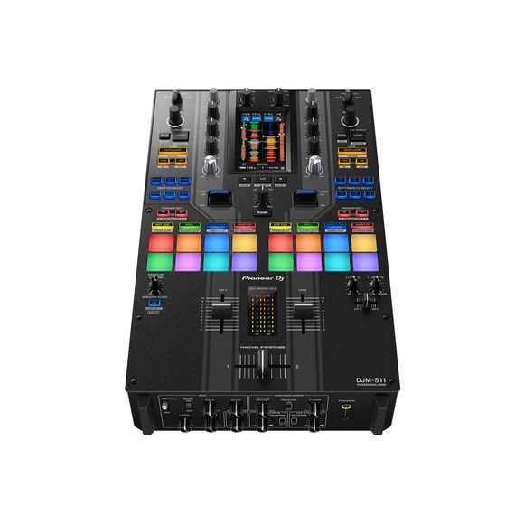 ​PIONEER DJM-S11-SE 2-канальный микшерный пульт для скретча с сенсорным экраном (цвет серый)