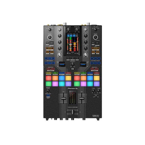 ​PIONEER DJM-S11-SE 2-канальный микшерный пульт для скретча с сенсорным экраном (цвет серый)