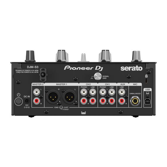 PIONEER DJM-S3 2-канальный микшер для Serato DJ. Magvel Pro fader