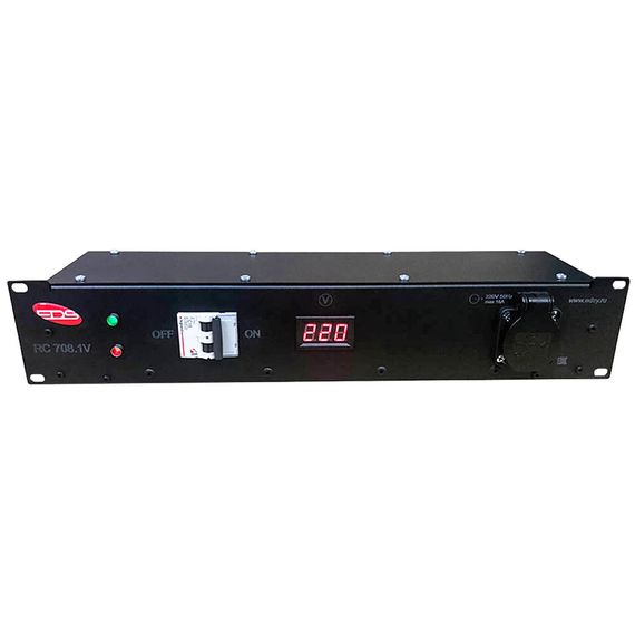 EDS RC708.1V Дистрибьютор питания, рэковый