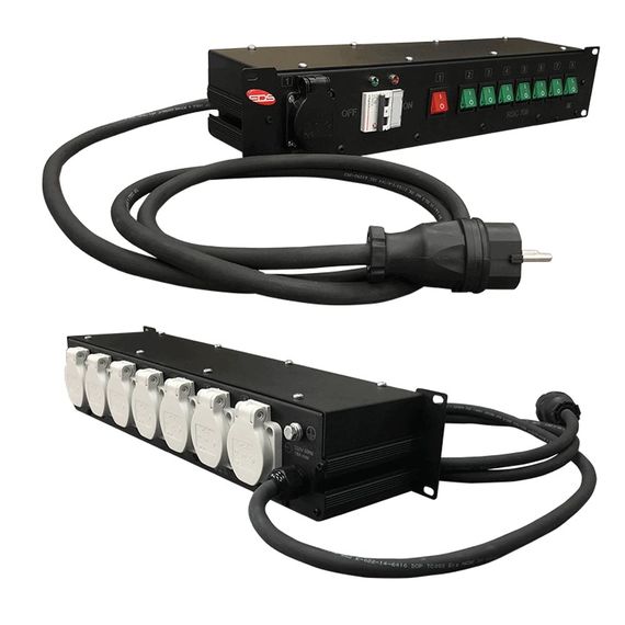 EDS RSC-708 Дистрибьютор питания, рэковый