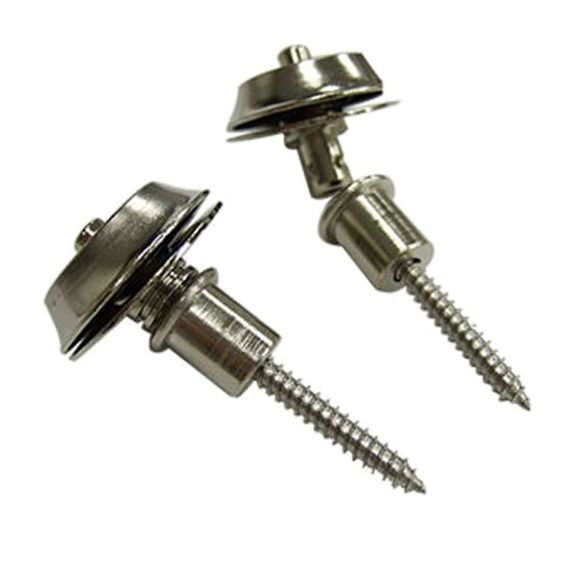 DUNLOP SLS1401N Straplok Flush Крепление ремня, никелированное, 2шт