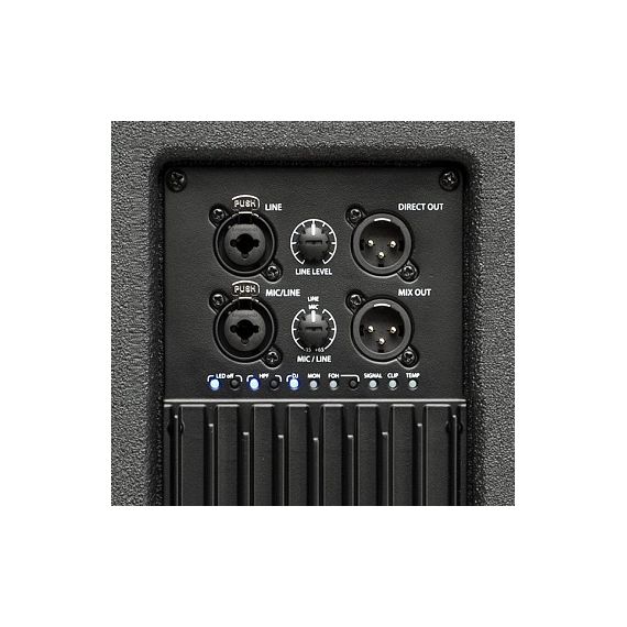 PRESONUS ULT15 2-полосная активная АС 15" (2.5" катушка)+1", 1300Вт пик, рупор Pivot 110°x50°, 52Гц -18кГц,136дБ SPL стакан на 2 положения