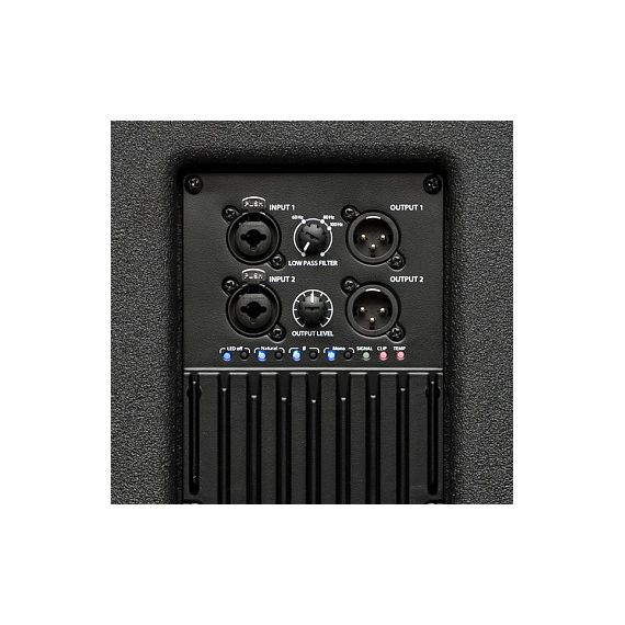 PRESONUS ULT18S активный сабвуфер, 18" кевлар (4" катушка), 2000Вт, 45-250Гц, SPL 135дБ пик, крепление для штанги M20