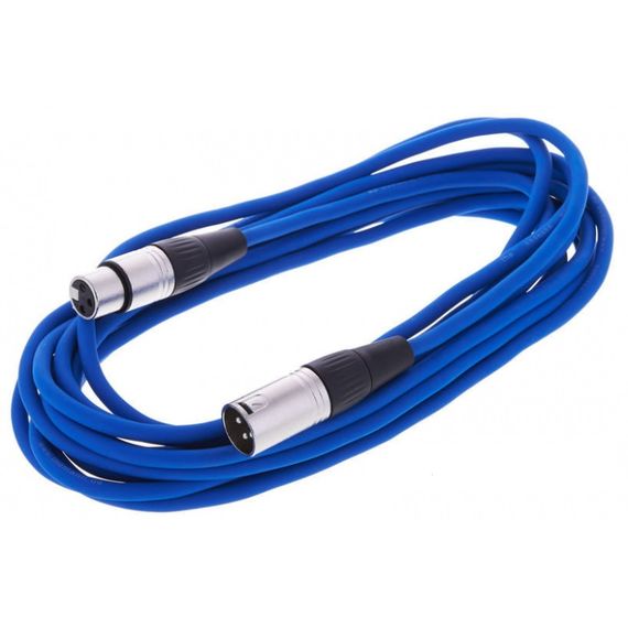 TRUE MAGIC TLC 6M/BL Кабель микрофонный XLR - XLR, 6м, синий