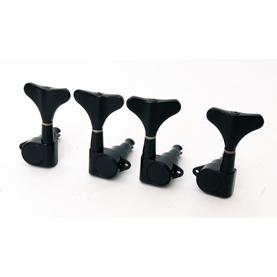 CARAYA MB-1001-BK Комплект колковой механики для бас-гитары, 2+2