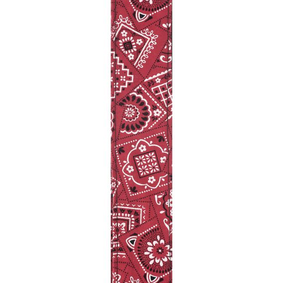 PLANET WAVES 50G02 Тканный ремень для гитары, рисунок «Bandana Red»