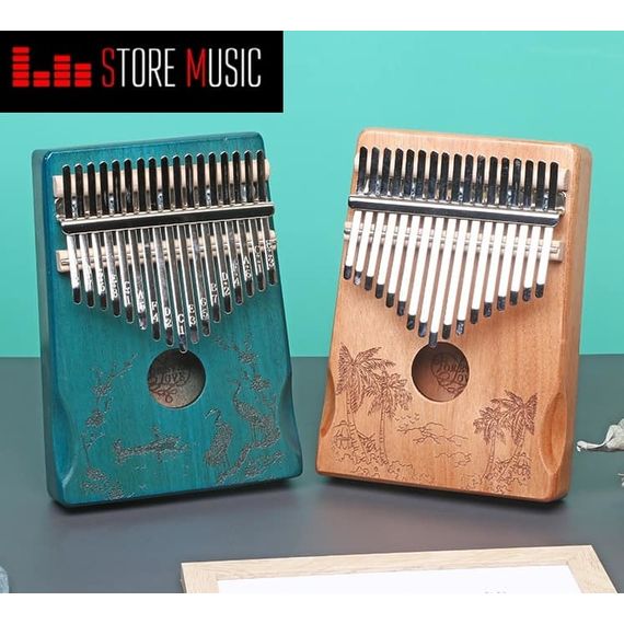 KALIMBA LAB KL-A-FA17SM-N Калимба резонаторная 17 нот, малая, Middle East