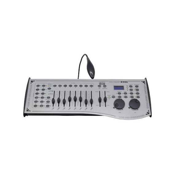 XLINE LIGHT LC DMX-240A Контроллер DMX, 192 канала для 12 DMX-управляемых приборов по 16 каналов на каждый;