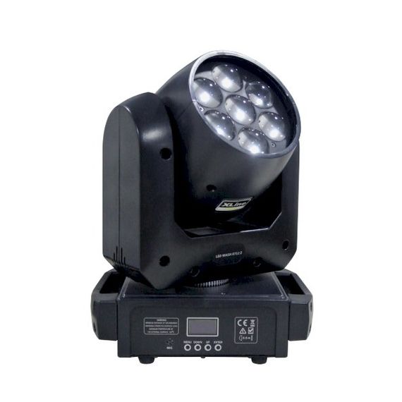 ​XLINE LIGHT LED WASH 0712 Z Световой прибор полного вращения. 7 RGBW светодиодов мощностью 12 Вт.
