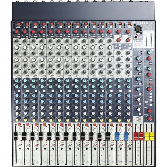 SOUNDCRAFT GB2R-12 микшер рэковый 12 моно, 2 стерео, 6 Aux, 2 подгруппы.