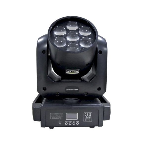 ​XLINE LIGHT LED WASH 0712 Z Световой прибор полного вращения. 7 RGBW светодиодов мощностью 12 Вт.