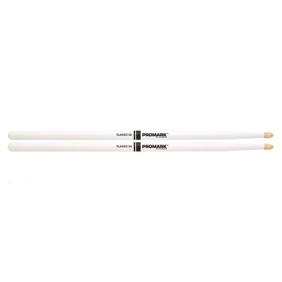 PRO MARK TX5AW-White Барабанные палочки 5A, материал: орех, овальный деревянный наконечник