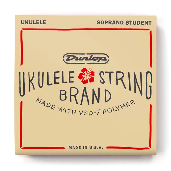 DUNLOP DUQ201 UKULELE SOPRANO STUDENT Комплект струн для укулеле сопрано