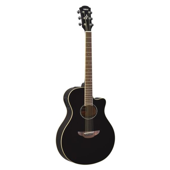 YAMAHA APX600 BLACK электроакустическая гитара со звукоснимателем, цвет черный