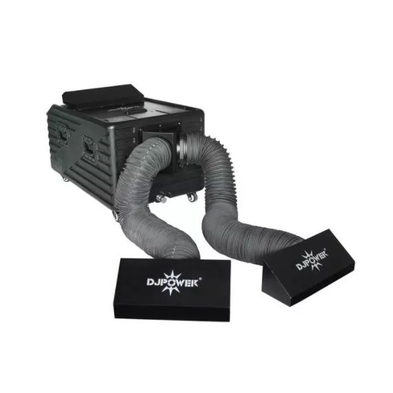 DJ POWER H-SW3000 Генератор тумана, 2700Вт, Пластиковый корпус (на колесиках), подходит для туров.