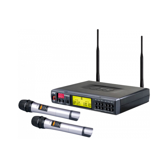 JTS RX-966KB/TX-966K Радиосистема UHF двухканальная с двумя ручными передатчиками,