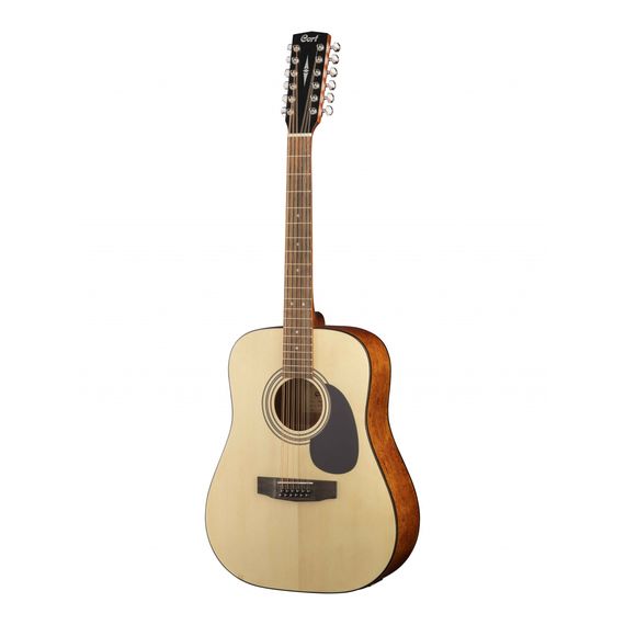 CORT AD810-12E-OP Standard Series Электро-акустическая гитара, 12-струнная, цвет натуральный